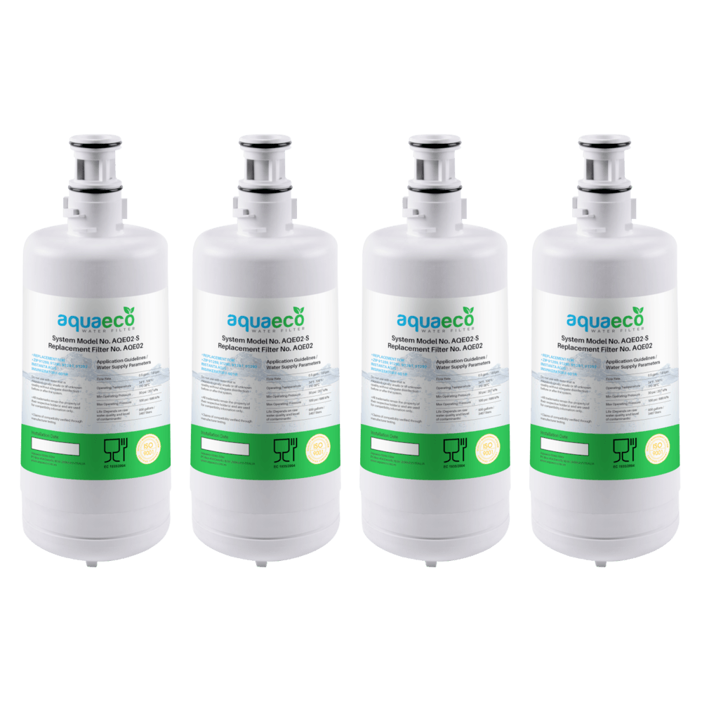 ZIP 91290 GlobalPlus Hydrotap Compatible Water Filter 4 Pack