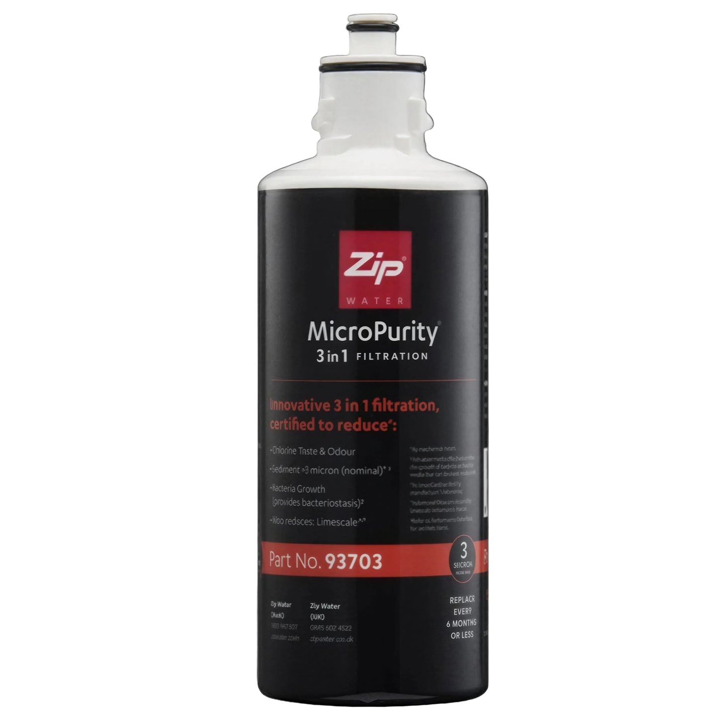 Zip 93703 MicroPurity 3 Micron Filter Size 1.5