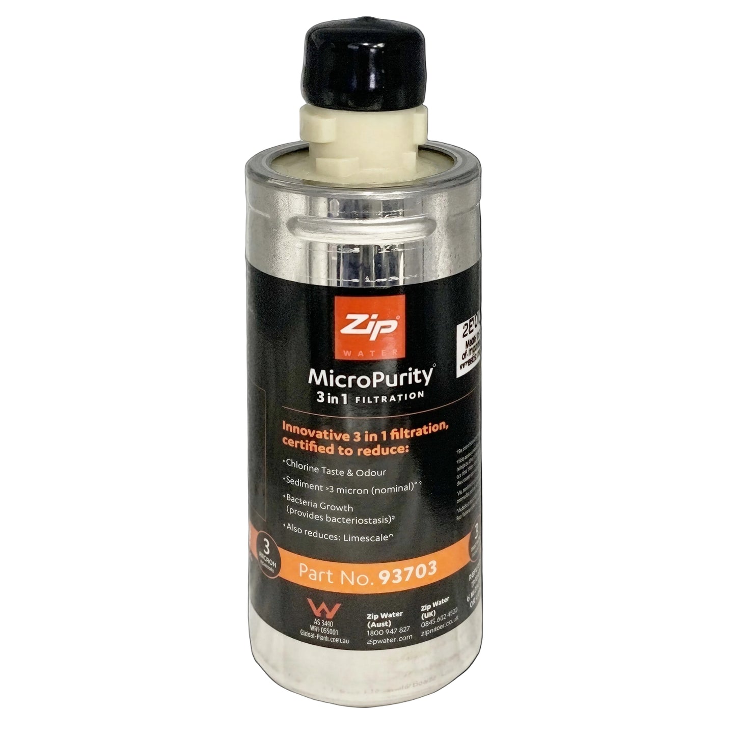 Zip 93703 MicroPurity 3 Micron Filter Size 1.5