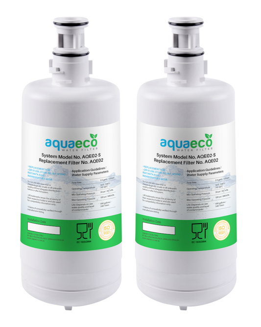 Insinkerator F-601 Compatible Water Filter 2 Pack
