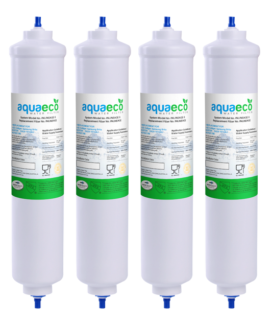 GE GXRTDE External Inline Water Filter 4 Pack