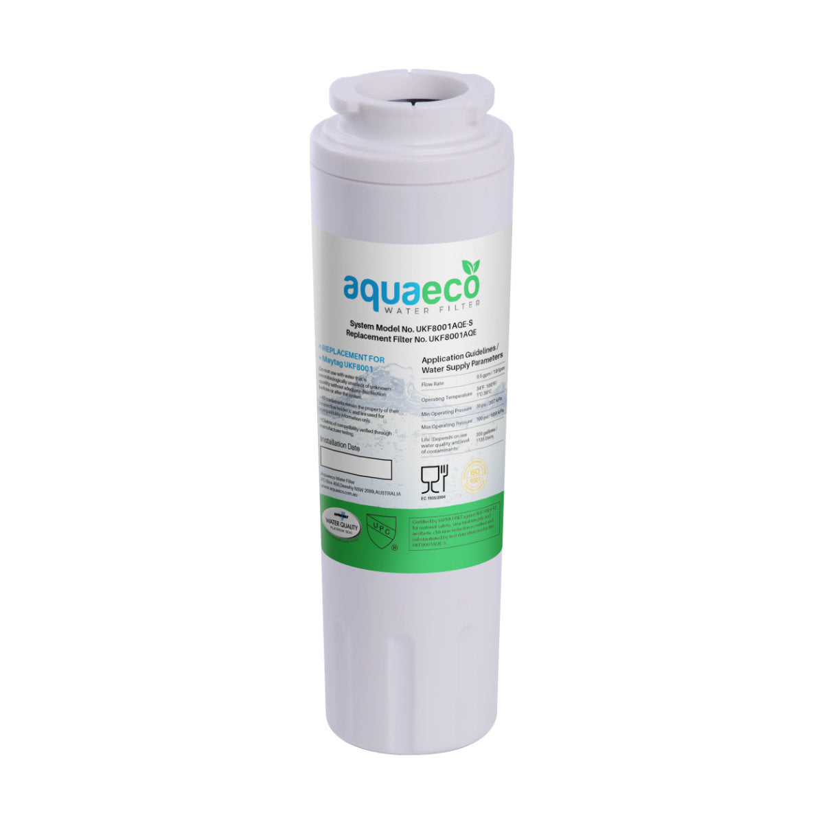 Maytag Fridge Water Filter UKF8001 - EDR4RXD1 - PURICLEAN